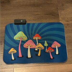 Colorful Mushroom Design Mouse Pad